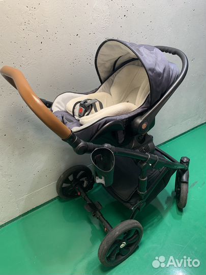 Коляска tutis viva life 3 в 1 экокожа