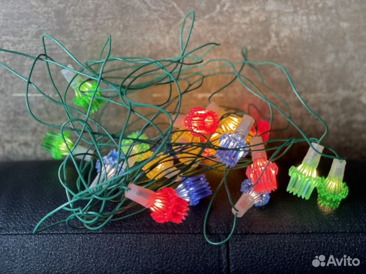 Ёлочная электрогирлянда СССР