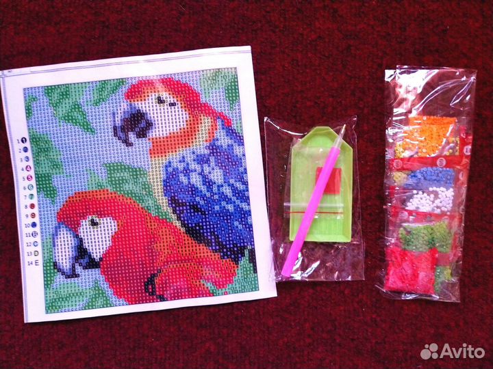 Набор для творчества алмазная мозаика стразы камни