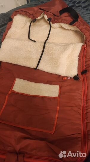 Зимний конверт в коляску