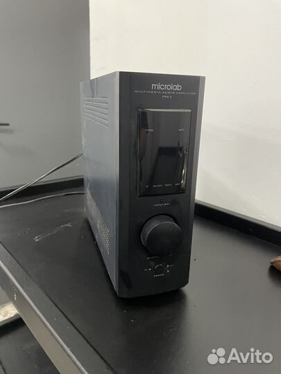 Акустика и усилитель microlab pro 3