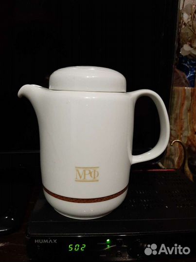 Чайники винтаж. Фарфор Дулево, Гдр, Глина Китай