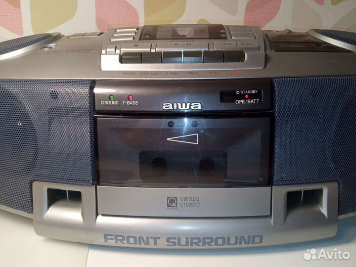 Магнитола магнитофон Aiwa CSD-ES577 stereo