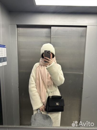 Шуба из эко меха