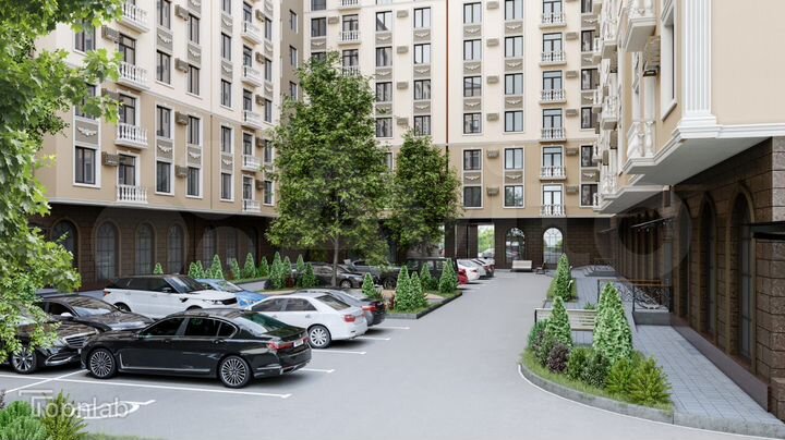 2-к. квартира, 70,2 м², 2/8 эт.