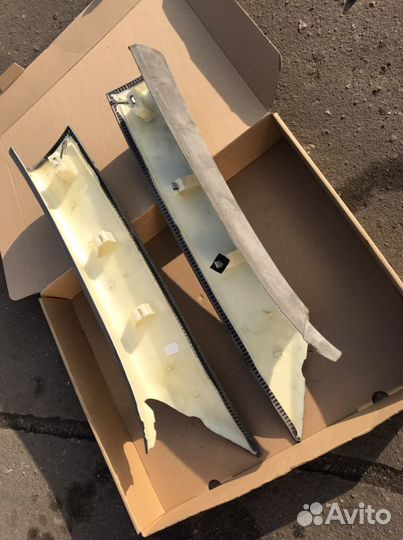 Накладки передней стойки Порше Панамера 970