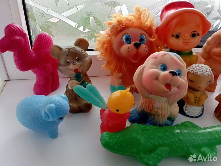 Резиновые игрушки СССР