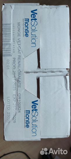 Корм Monge для кошек при почечной недостаточности