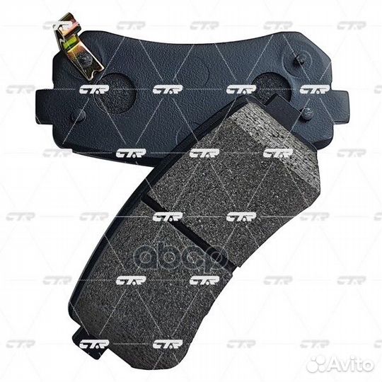 Колодки трмозные дисковые GK0542 gk0542 CTR