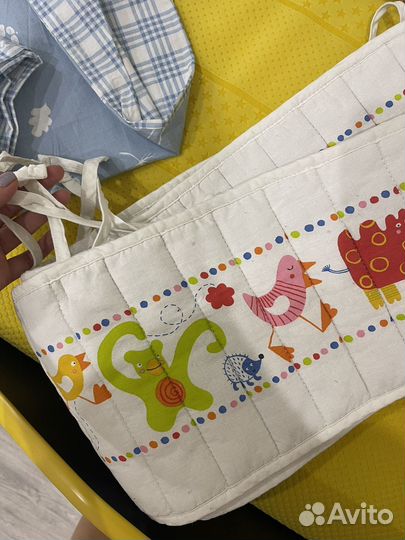 Детское Постельное белье IKEA 2 комплекта