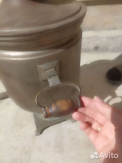 Самовар на дровах медный Баташев торг