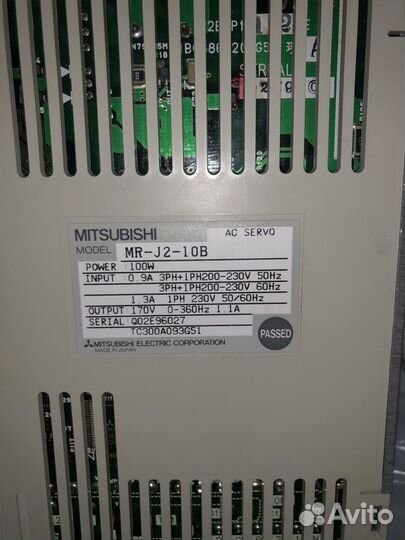 Сервопривод Mitsubishi MR-J2-10B,astrosyn L259RE-6