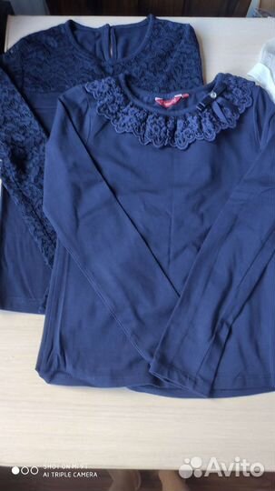 Блузки школьные 140р