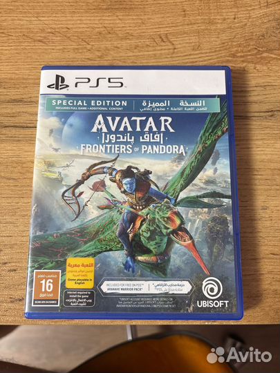 Avatar frontiers of pandora ps5 диск