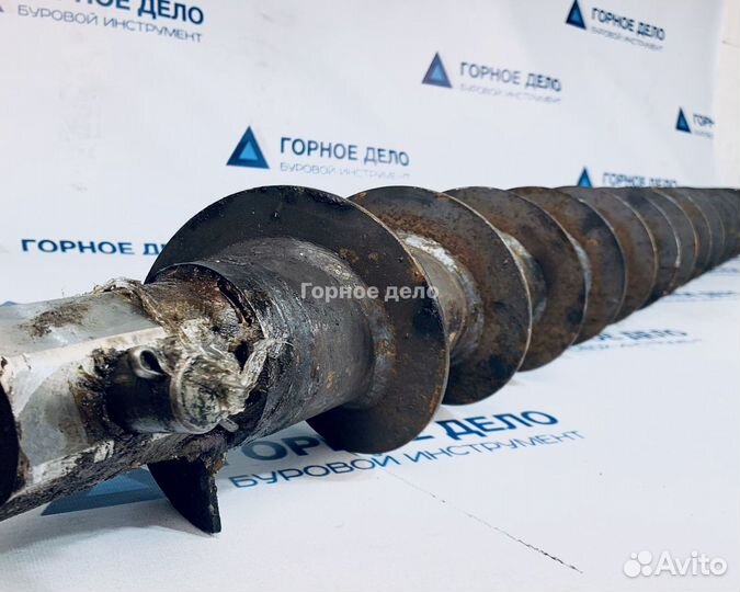Буровой шнек 135х73х1500-Ш55