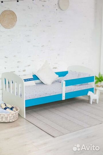 Кровать детская 160*80 с бортиком