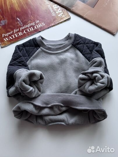 Флисовый свитер