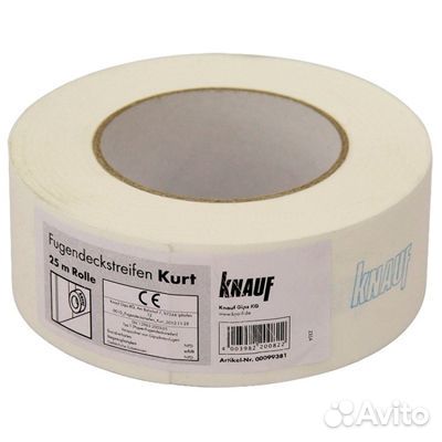 Лента армирующая Knauf Курт (Kurt) 50х25000 мм