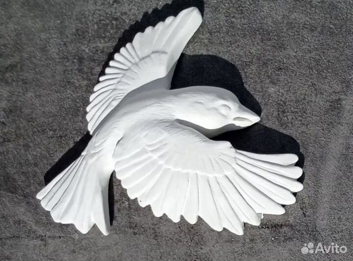 Декоративные фигурки из гипса.Птицы