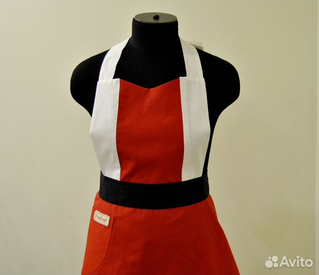 Фартук новогодний кухонный