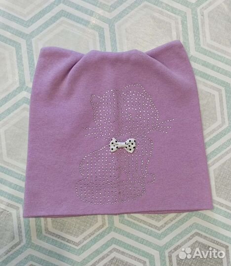 Шапочка для девочки 5-6 лет