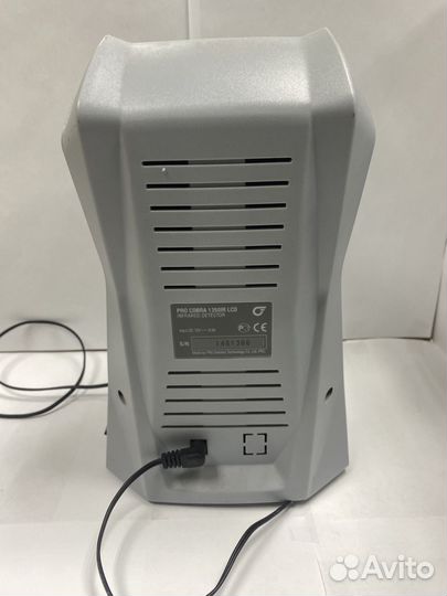 Детектор банкнот PRO cobra 1350 IR LCD серый