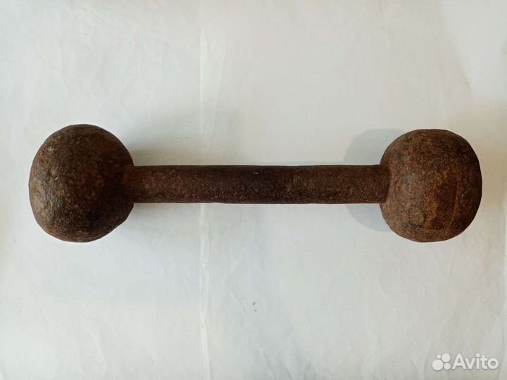 Гантеля кованая