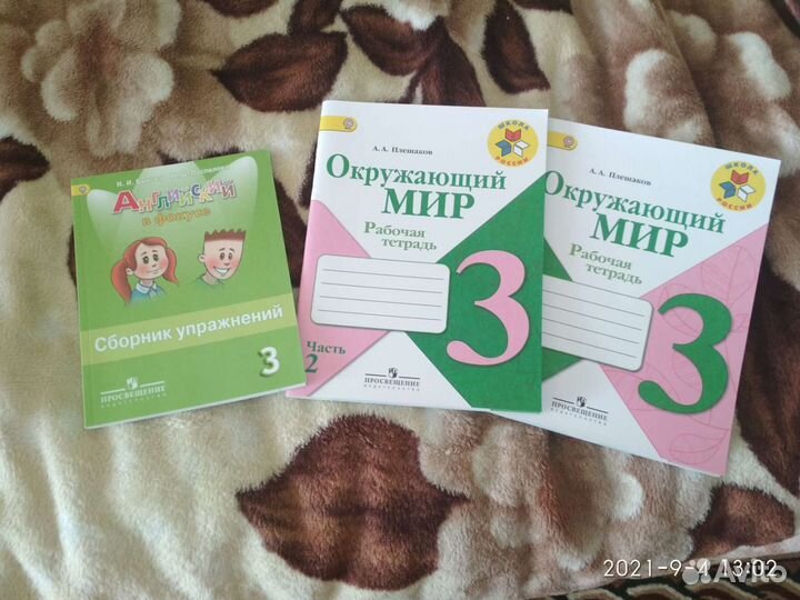 Рабочие тетради за 3 и 4 класс