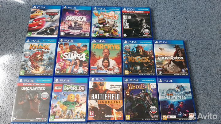 Диски/ игры для Sony playstation 4 (ps4)