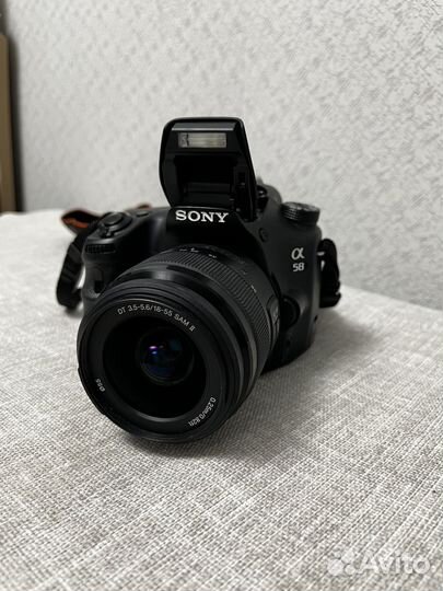Фотоаппарат Sony Alpha SLT-A58 Kit 18-55mm