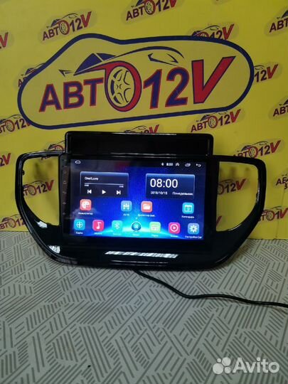 Android магнитола hyundai Solaris все года