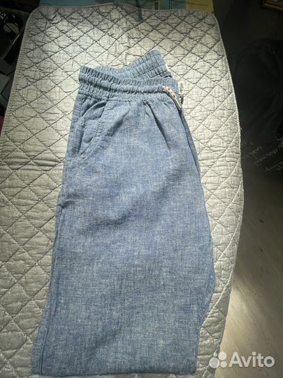 Брюки летние льняные