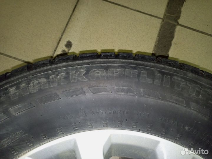 Шины на дисках на Тoyota Prado 150