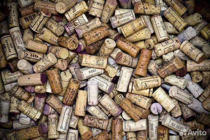 Пробки от вина и шампанского б/у
