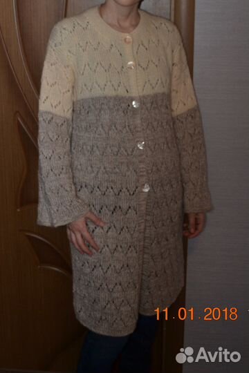 Кардиган вязаный