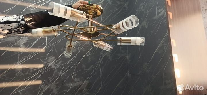 Люстра потолочная бу