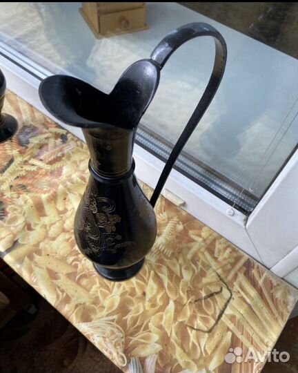 Кувшин латунный