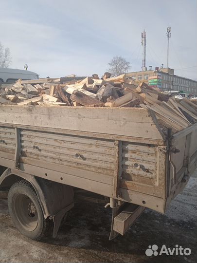 Дрова колотые сосна