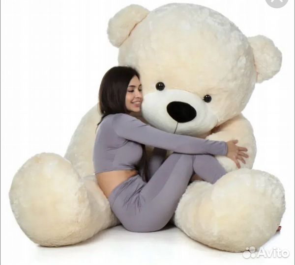 Плюшевый медведь 2 метра