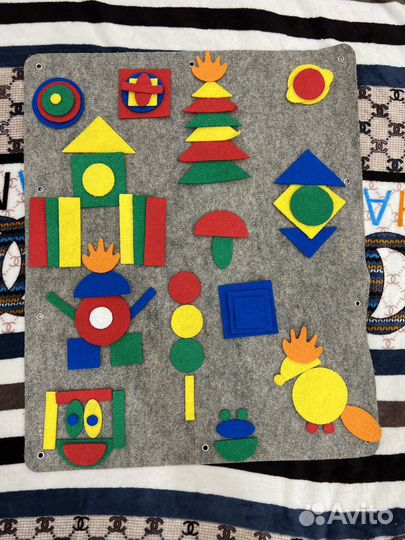 Развивающая игра из фетра