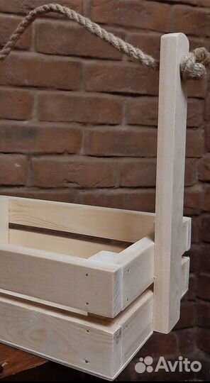 Ящик деревянный подарочный