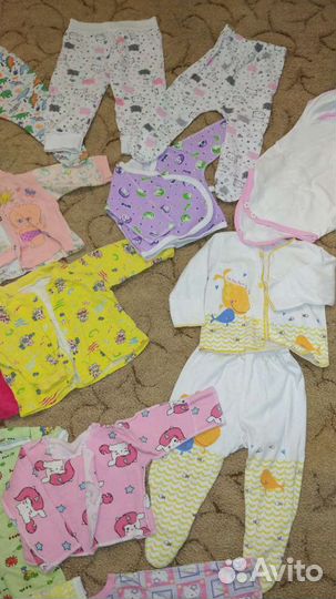 Вещи пакетом на девочку