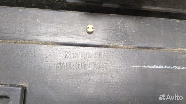 Накладка на порог GMC Terrain 2017, 2019