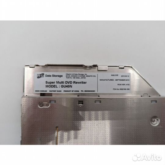 Привод DVD-RW gu40n, 0CG4R9, Dell Precision M4500