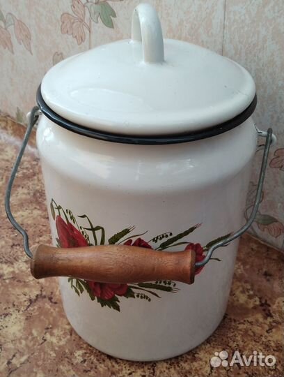 Бидон эмалированный СССР