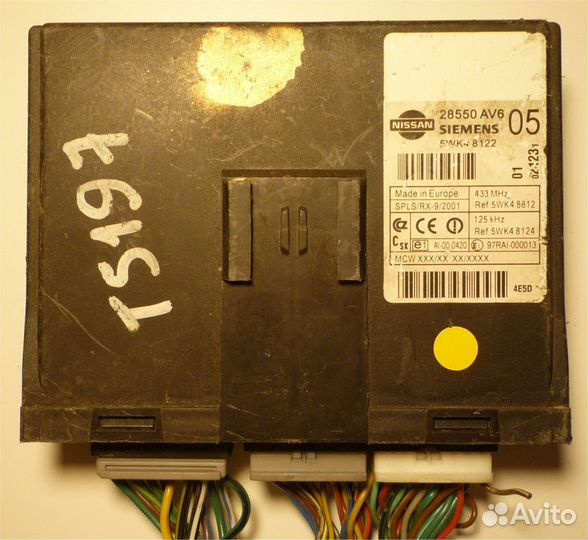 Комплект для запуска Nissan Primera 2001 - 2008 гг