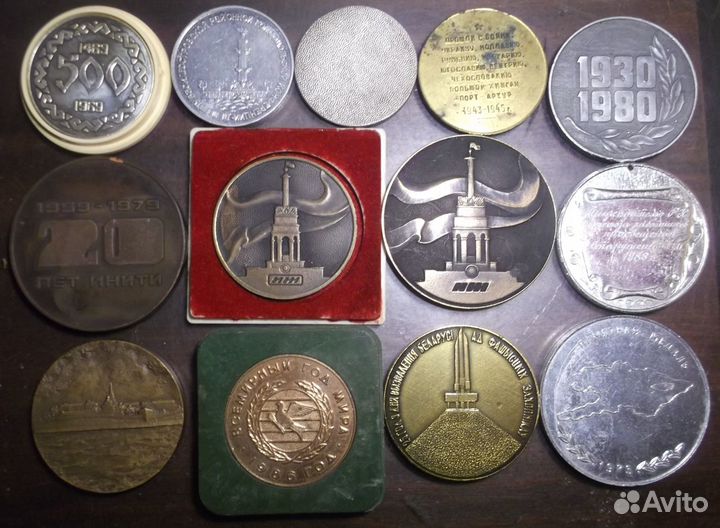Настольные медали Казани, тасср, города, др