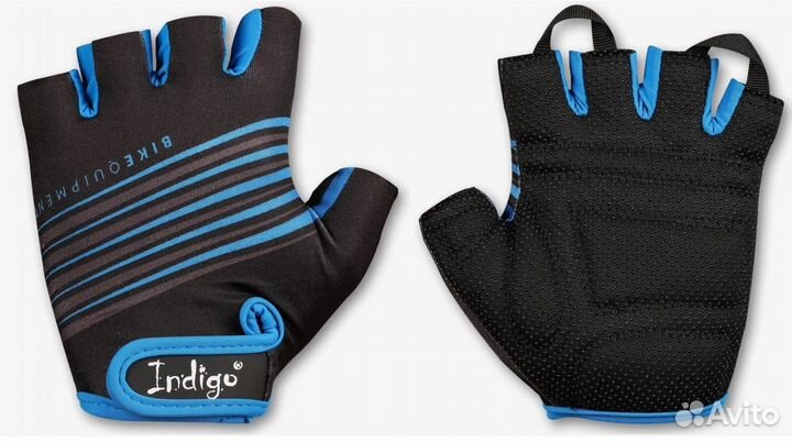 Перчатки Вело indigo мужские L SB-01-1575