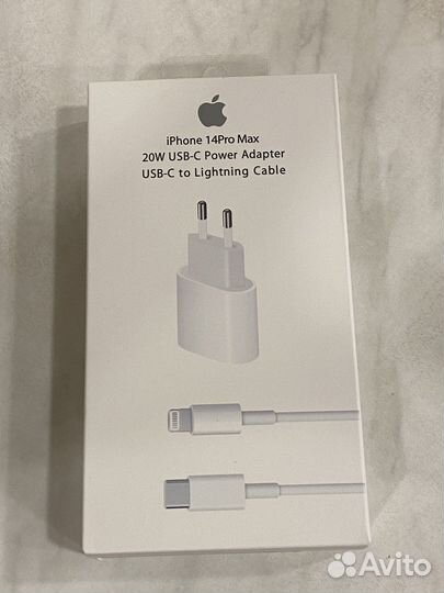 Зарядка на iPhone 20w