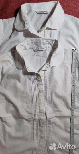 Блузки школьные Marks&Spenser 2шт. 146 см